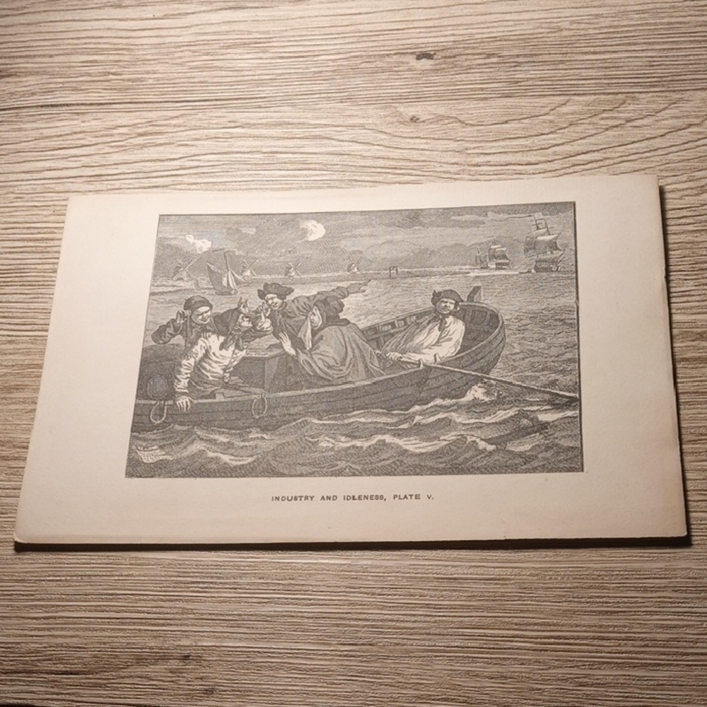 "Industry and Idleness, Plate V" by illustrator William Hogarth